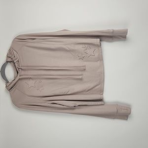 NWT Torrid Light Mauve Cropped Lightweight Hoodie 2 18/20